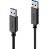 PureLink Premium USB-A laidas, juodas - 2m