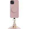 JE 3in1 PopGrip Apple iPhone 15 6.1" dėklas telefonui rožinės spalvos 30494 (Just Elegance)
