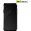 „Just Mobile Tenc“ oro dėklas, skirtas „iPhone Xs“ / „X“ (Crystal Juodas)