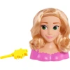 justplay Lėlės galvutė šukavimui ir plaukų formavimui Princess Disney Rapunzel Tangled +šepetys
