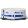 JVC BD-R 25GB 6X RAŠALINIS Baltas SPAUSDAUSTAMAS VANDENIUI ATSPIRUS FOTO GLOBUS TORTAS*25 70L71KJCK0005