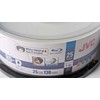 JVC BD-R 25GB 6X RAŠALINIS Baltas SPAUSDAUSTAMAS VANDENIUI ATSPIRUS FOTO GLOBUS TORTAS*25 70L71KJCK0005
