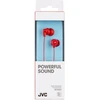 Į ausį įkišamos dinaminės Ausinės JVC HA-FX10RE raudonos