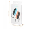 JYS 2x „Joycon Joy-con“ vertikalios rankenos + dirželis „Nintendo Switch 2“ / „NSW 2“ / juodas