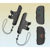 JYS 2x „Joycon Joy-con“ vertikalios rankenos + dirželis „Nintendo Switch 2“ / „NSW 2“ / juodas