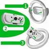 jys 2x Vairas + Laikiklis 2w1 Do Nintendo Switch Oled I Nintendo Switch / Baltas