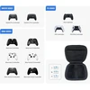 JYS Kietas EVA dėklas „Nintendo Switch 2“ / „Steam“ / „PS5“ / „PS4“ / „XBOX Pro“ valdikliui JYS-SDM009-V2 Juodas (SB11930)