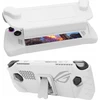 JYS dėklo dangtelis 2in1 priekinis galinis, skirtas Asus Rog Ally konsolei / Jys-ra005-v3 / baltas