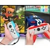 jys 2x Handgrip Uchwyty Joy-cony Nintendo Switch Oled / Ns226 / Mėlyna-raudona