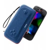 JYS Kietas dėklas Nintendo Switch 2 / G11 Mėlynas su raudonu užtrauktuku (SB11137)