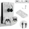 „JYS“ sieninis laikiklis + 2 viename įkroviklis, skirtas „Sony PlayStation PS5“ / „PS5“ (PS5181)