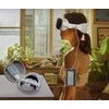 JYS Opaska Dirželis Dėklas Na Rękę Do Baterii Od Okularów Gogli Vr Apple Vision Pro / Jys-app003