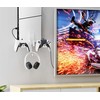 JYS sieninis laikiklis + laidas 2 viename, skirtas Sony Playstation 5 Ps5 Slim / Jys-p5177