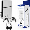 JYS sieninis laikiklis + laidas 2 viename, skirtas Sony Playstation 5 Ps5 Slim / Jys-p5177