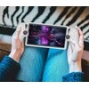 JYS silikoninio dangtelio rankenos dėklo laikiklis, skirtas Sony PlayStation portalui / PS portalas / P-S portalas / baltas / P5183