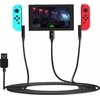 Kabelis Įkroviklis Usb-c + 2x Joy-con Nintendo Switch / Jys-ns190