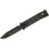 K25 Butterfly peilis K25 36214 Balisong Universal Juodas