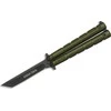 K25 Drugelių peilis K25 36249 Balisong Žalias