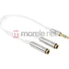 DELOCK Kabelio garso stereo lizdas vyriškas 3,5 mm 3 kontaktas > 2 x stereo lizdas, 3,5 mm 3 kontaktas 25 cm