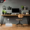 Kabelis 4kom.pl Kabelių laikiklis sieninis grindų konteineris kabelių dėžė Alogy Box L 40cm didelis Bl