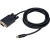 Akasa USB-C – D-Sub (VGA) USB laidas 1,8 m juodas (AK-CBCA17-18BK)