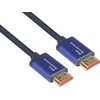 Kabelis Alcasa Alcasa 4521-SF005B HDMI kabelis 0,5 m HDMI A tipo (standartinis) mėlynas