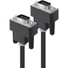 Kabelis Alogic Ekranas Accessories kabelis VGA 2 m VGA (D-Sub) SVGA Juodas (VGA-MM-02)