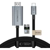 Kabelis Aptel Tech-Protect Ultraboost Cable USB-C To HDMI 2.1 8K 60Hz 300cm Pilkas (THP5951)