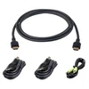 Kabelis Aten Saugių HDMI KVM kabelių rinkinys 2L-7D02UH21X4