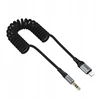 Kabelis AUX Jack 3,5 mm - Lightning Hoco 1,5 m UPA33A juodas