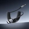 Kabelis AUX Jack 3,5 mm - USB C Hoco 1,5 m UPA33B juodas