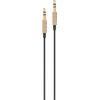AWEI AUX-001 kabelis jack 3.5 - jack 3.5 auksinis