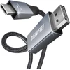Baseus BENFEI laidas USB-C į DisplayPort 0,9 m 8K 60Hz 4K 144Hz pilkas