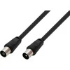 TV antenos laidas su metaliniais antgaliais