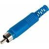 Blow Oem RCA kištukas (Cinch) mėlynas HQ - 20vnt