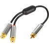 Blow RCA skirstytuvas: WT-2GN METAL su 15 cm kabeliu