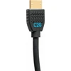 C2G 1,8 m „Performance“ serijos itin lankstus didelės spartos HDMI kabelis – 4K 60 Hz, montuojamas sienoje, CMG (FT4) reitingas, 1,83 m, HDMI A tipo (standartinis), HDMI A tipo (standartinis), juodas