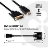 Kabelis Club 3D HDMI - DVI-D 2m juoda (CAC-1210)