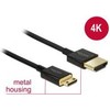 Delock kabelis 4,5 m juodas (84780)