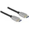 Delock DisplayPort laidas 10K 60 Hz 54 Gbps metalinis korpusas 3 m