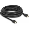 Kabelis Delock Delock - HDMI-Cabel mit Ethernet - HDMIMMNLich zu HDMMMMNlich - 10 m - Juodas - palaikymas von 8K 60 Hz, bis zu 48 Gbps Datentransferrate