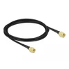 Kabelis Delock Antenowy 2m juoda (90469)
