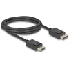 „DeLOCK“ „DisplayPort“ kabelis 8K 60 Hz 40 Gbps 2 m, 2 m, „DisplayPort“, „DisplayPort“, kištukas, kištukas, 15360 x 8640 pikselių