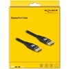 Kabelis Delock DisplayPort - DisplayPort 1 m juoda (80620)