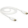 Kabelis Delock DisplayPort – DisplayPort 1,5m balta (85509)