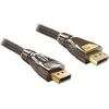 Delock kabelis Displayport 1.2 vyriškas > Displayport vyriškas 4K 5 m PREMIUM