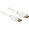 Kabelis Delock DisplayPort – DisplayPort 1,5m balta (85509)