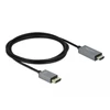 DLC DeLOCK 85929 vaizdo kabelio adapteris 2 m HDMI A tipo (standartinis) DisplayPort Juoda, Pilka
