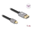 Kabelis Delock DisplayPort Mini - DisplayPort 1 m juoda (81091)