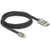 Kabelis Delock DisplayPort Mini - DisplayPort 2m juoda (81092)